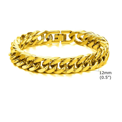 Stainless Steel Cuban Bracelet