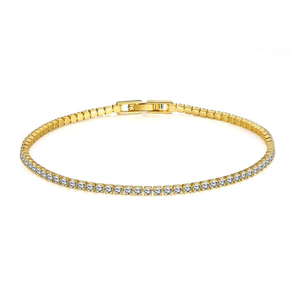 Real Moissanite Bracelet S925 Sterling Silver | Luxury Jewelry