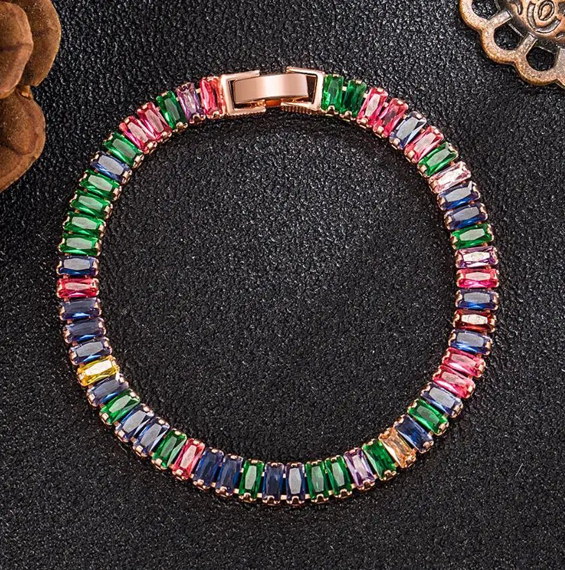 Real Moissanite Bracelet S925 Sterling Silver | Luxury Jewelry