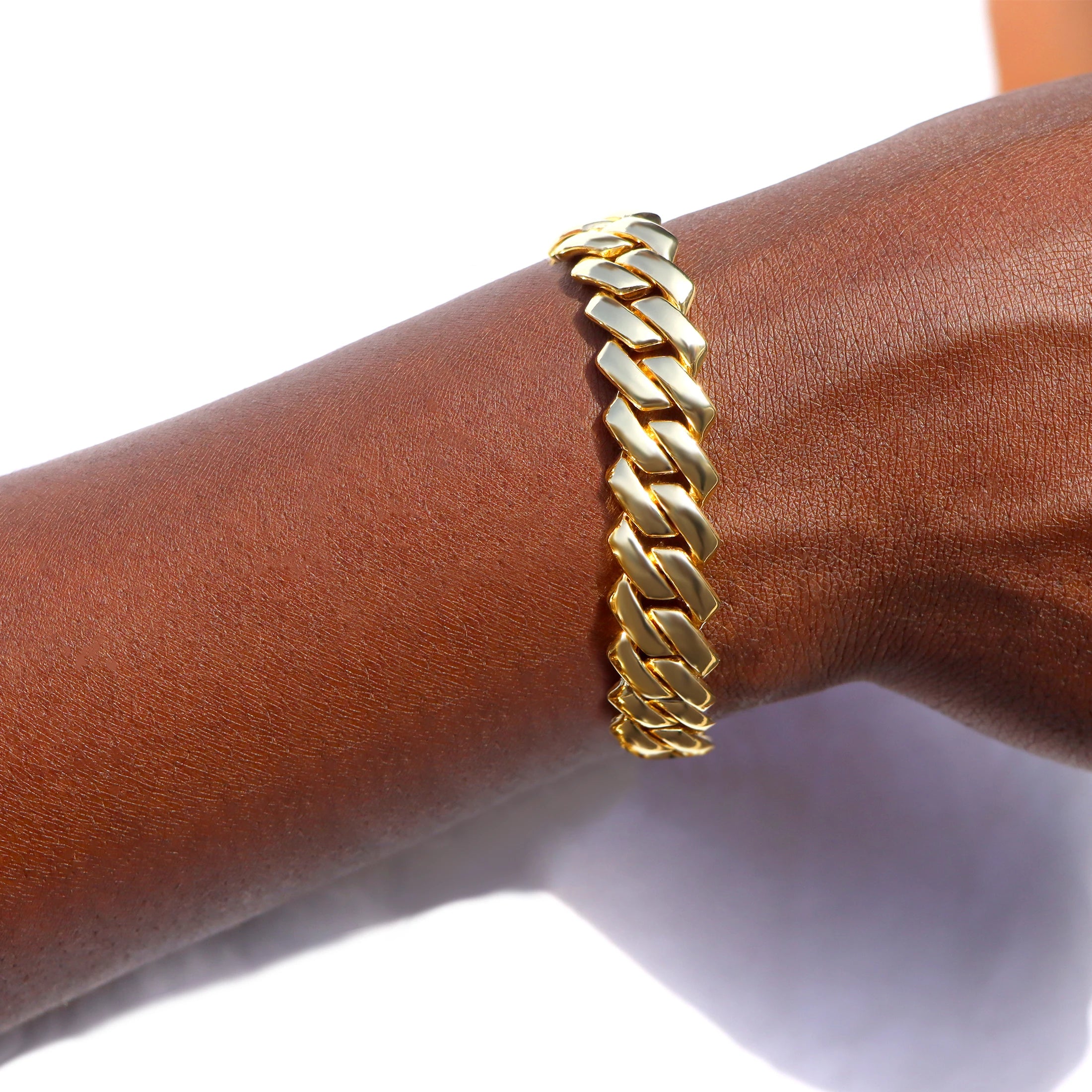 Iced Out Cuban Link Bracelet