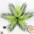 Artificial Palm Leaf Green Plant Decor